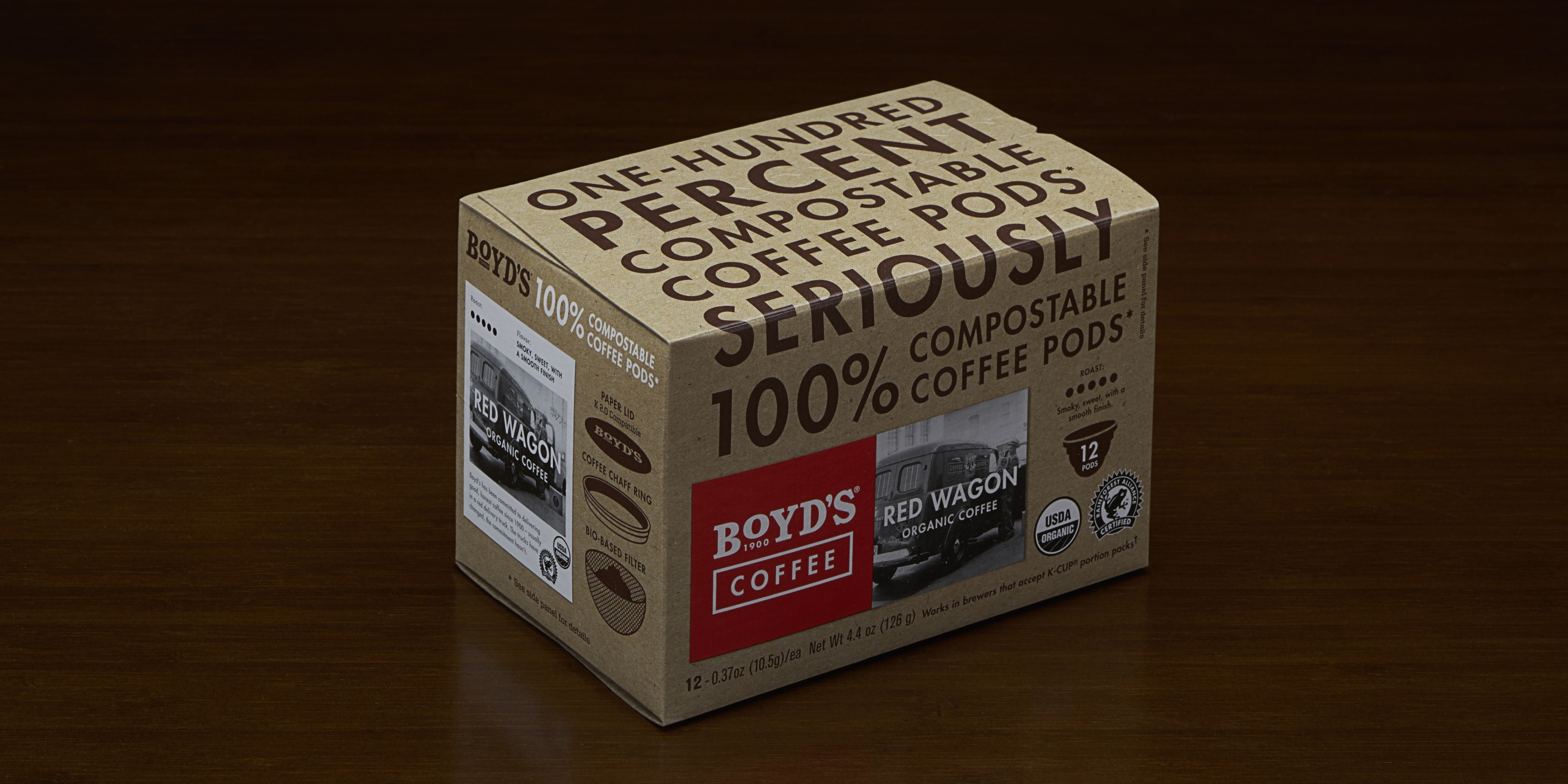 Boyd’s Coffee Boyd's Compostable Pods CO Projects